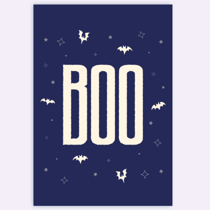 Halloween BOO Card