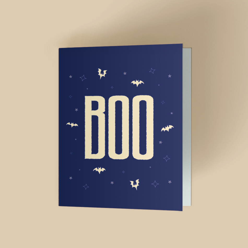 Halloween BOO Card