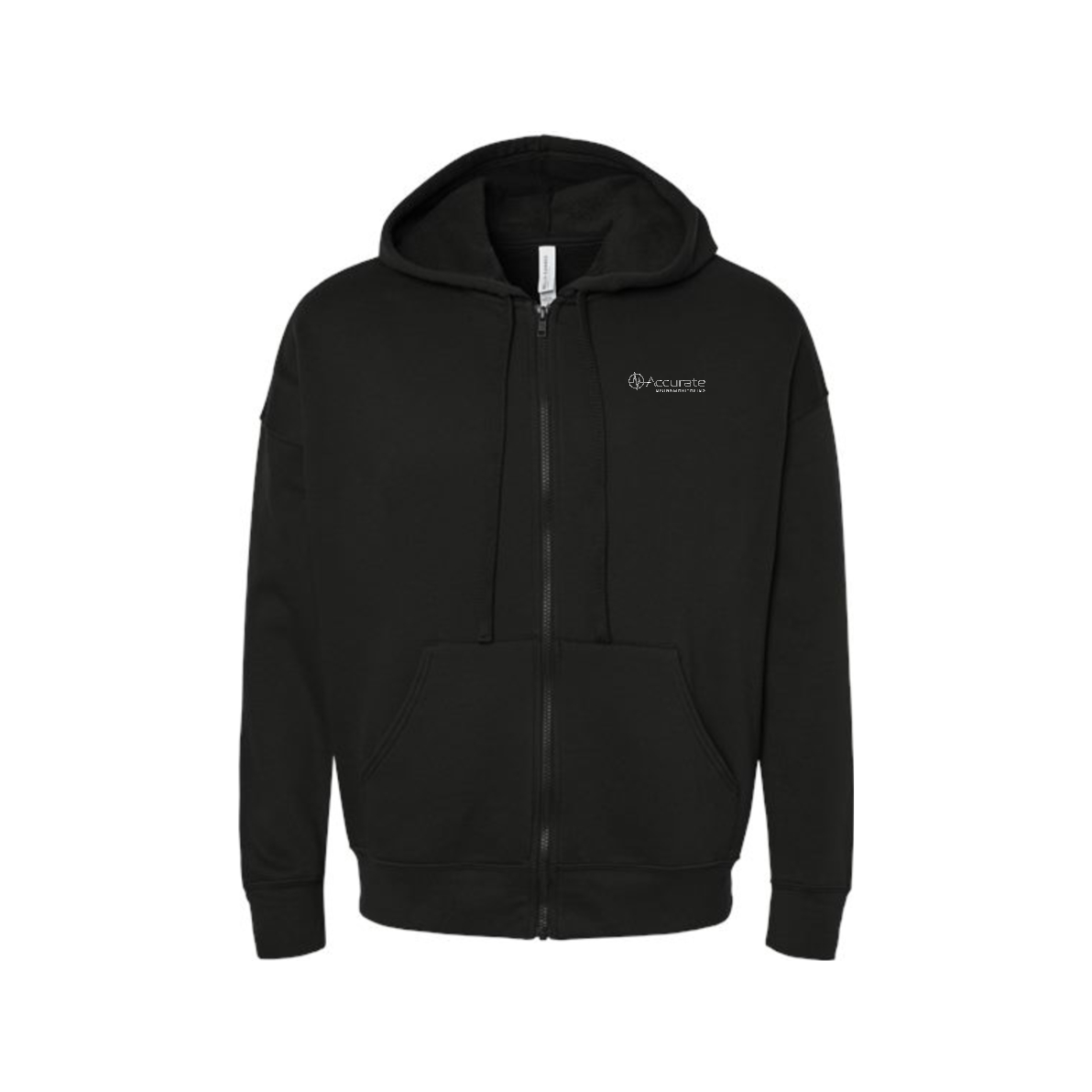 Bella + Canvas Unisex Sponge Fleece DTM Full-Zip Hoodie