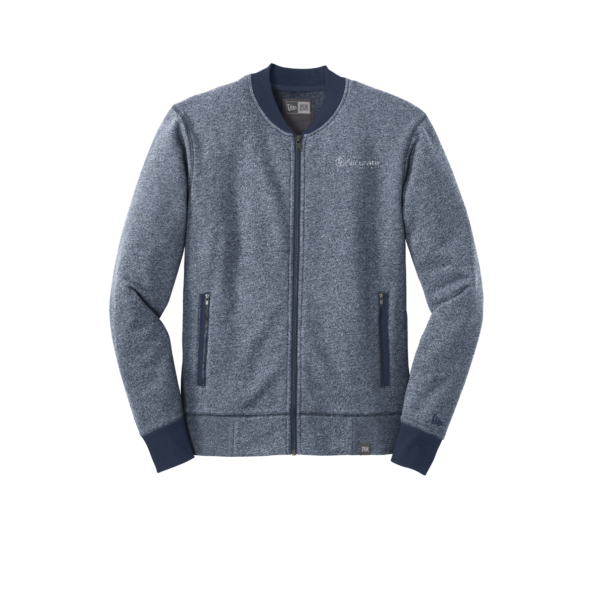 New Era French Terry Baseball Full-Zip