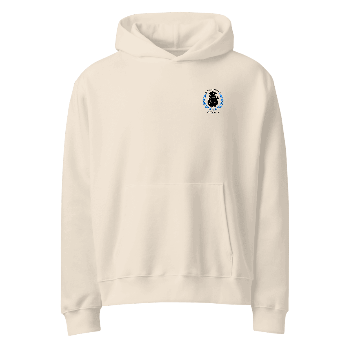 Bella + Canvas Unisex Oversized Heavyweight Hoodie - Hippo