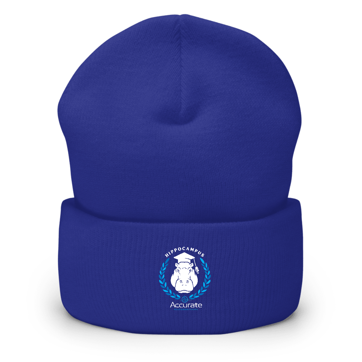 Cuffed Beanie - Hippo