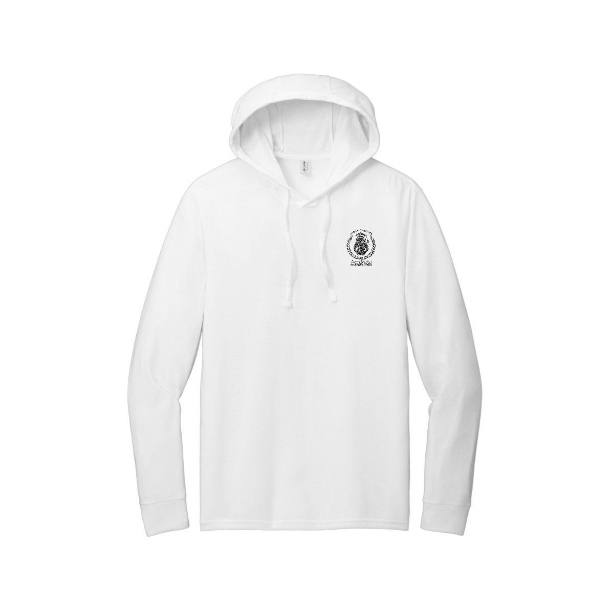 Allmade Unisex Tri-Blend Hoodie Tee - Hippo