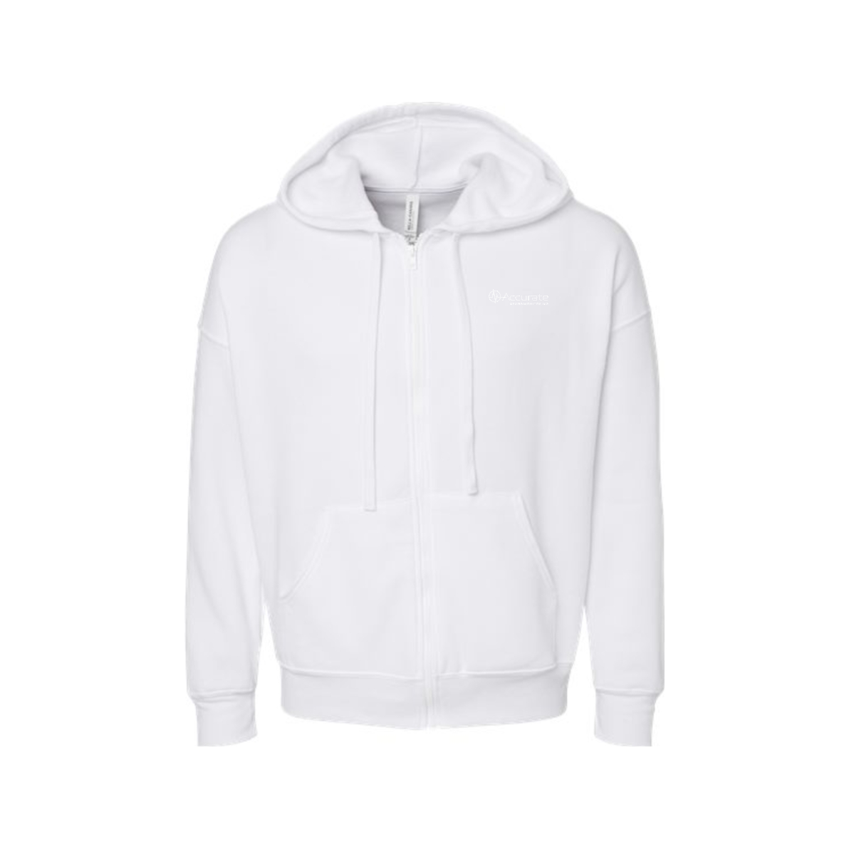 Bella + Canvas Unisex Sponge Fleece DTM Full-Zip Hoodie