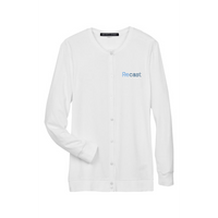 Devon & Jones Ladies' Ribbon Cardigan