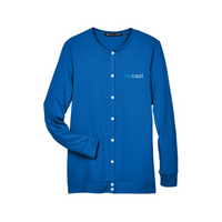 Devon & Jones Ladies' Ribbon Cardigan