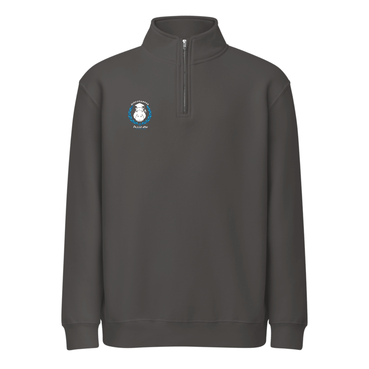 Unisex Premium Quarter Zip Sweatshirt - Hippo