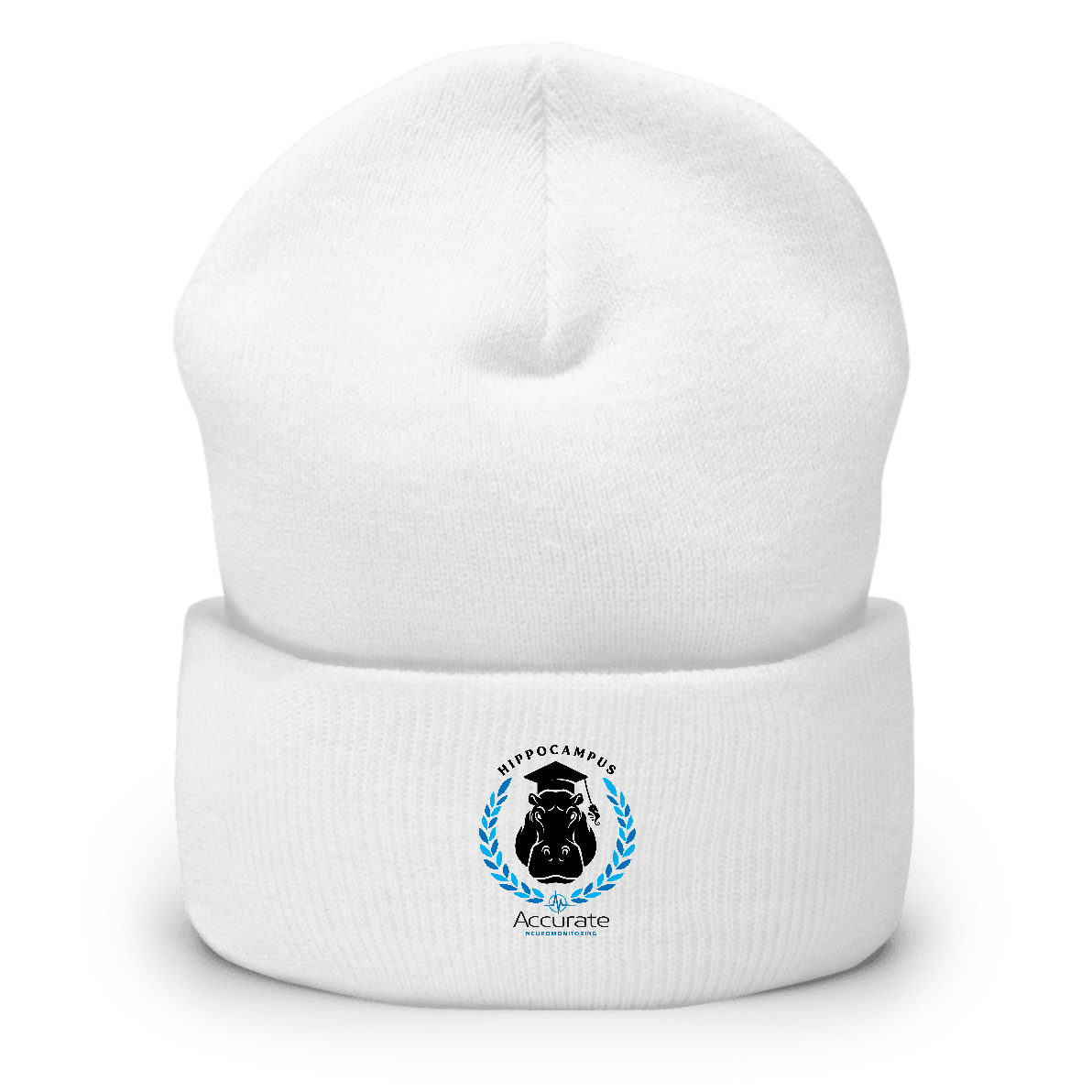 Cuffed Beanie - Hippo