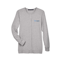 Devon & Jones Ladies' Ribbon Cardigan