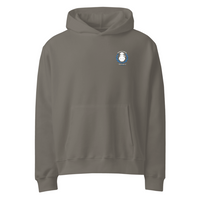 Bella + Canvas Unisex Oversized Heavyweight Hoodie - Hippo