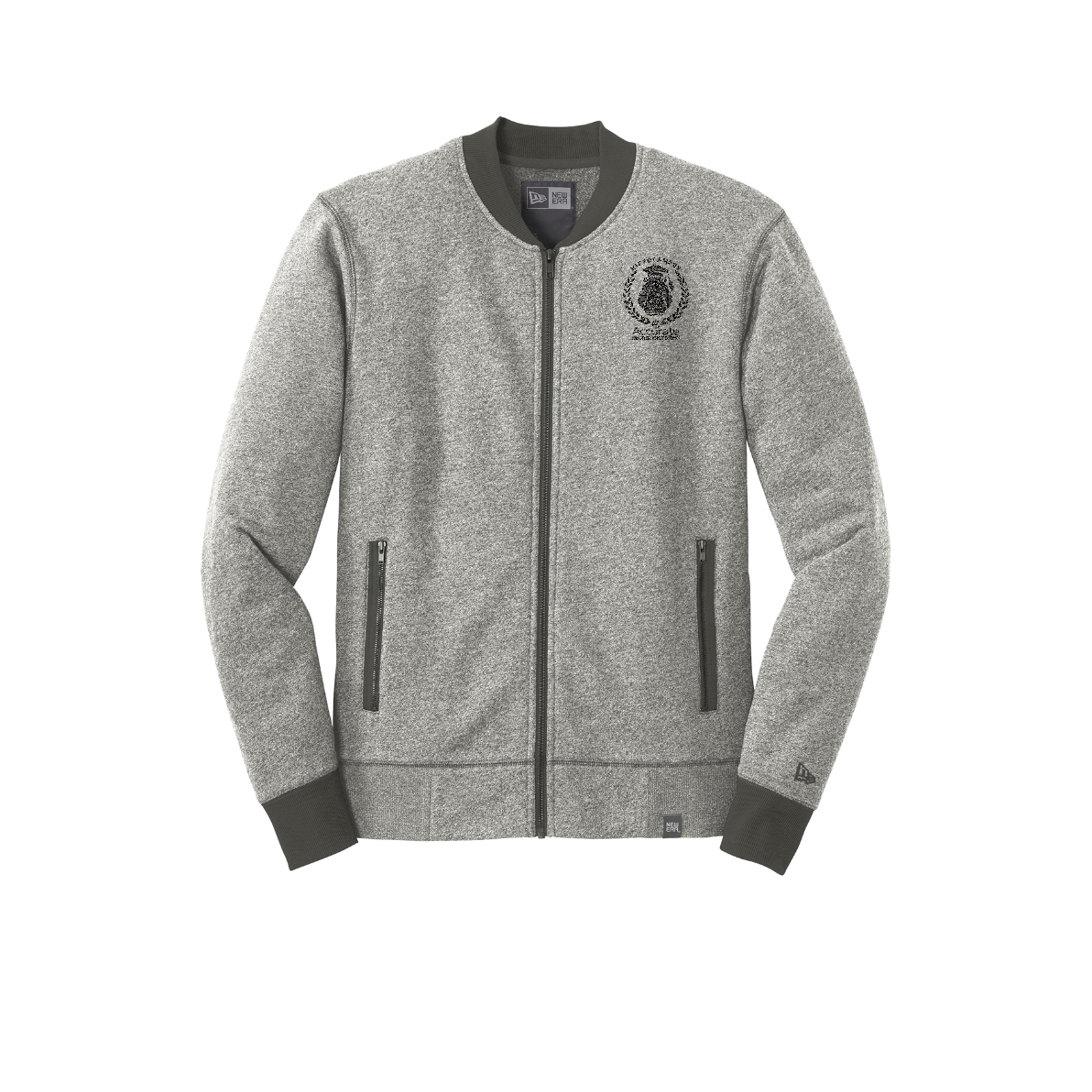 New Era French Terry Baseball Full-Zip - Hippo
