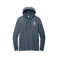 Allmade Unisex Tri-Blend Hoodie Tee - Hippo