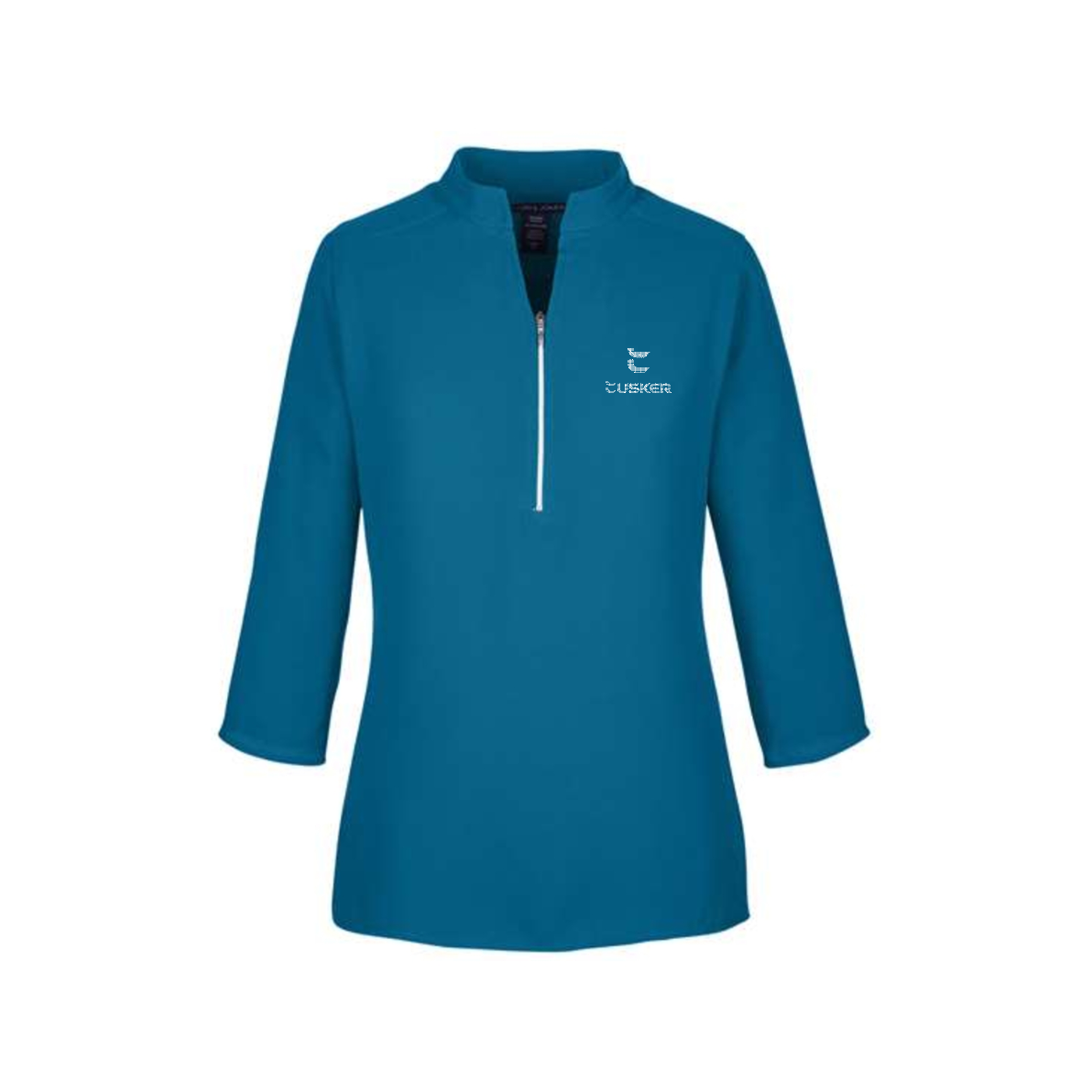 Devon & Jones Women's Three-Quarter Sleeve Crepe Tunic