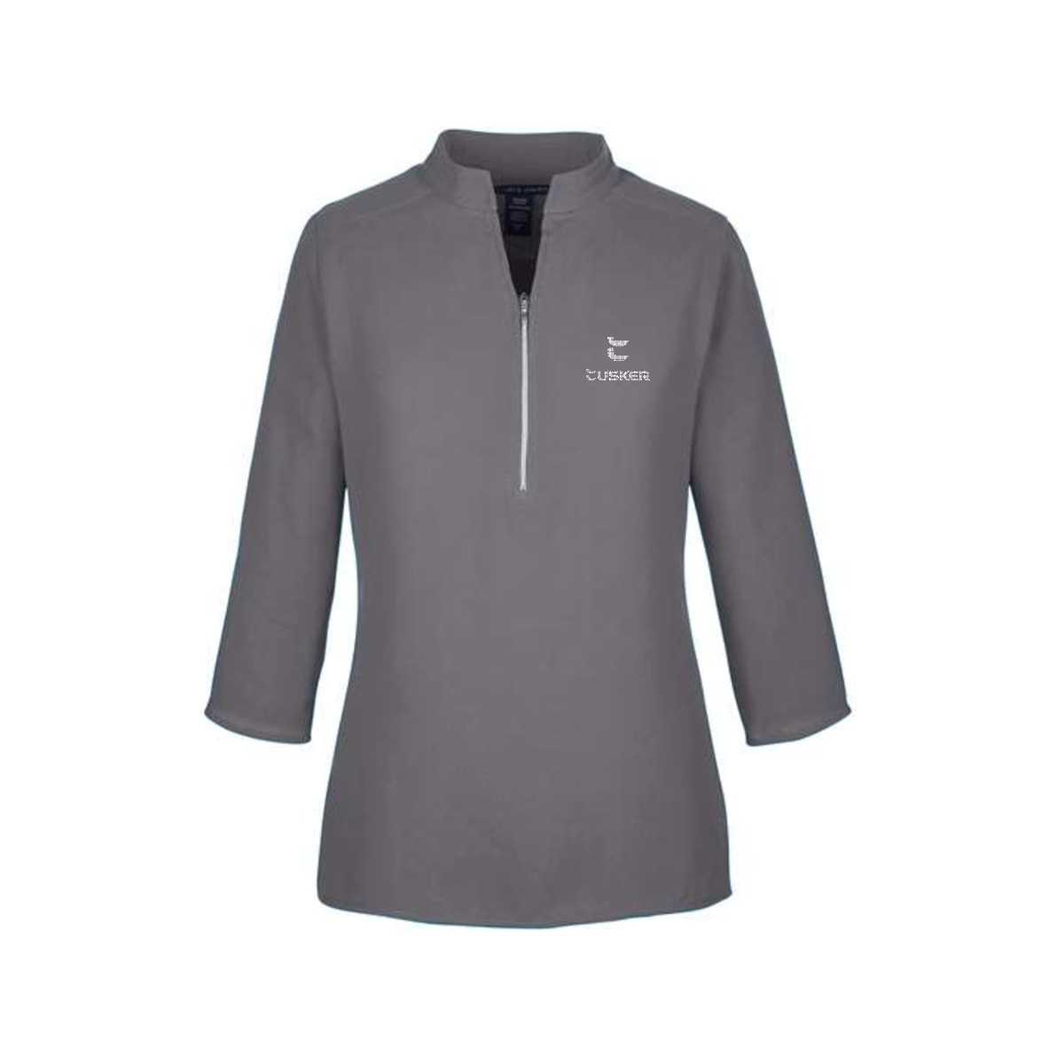 Devon & Jones Women's Three-Quarter Sleeve Crepe Tunic