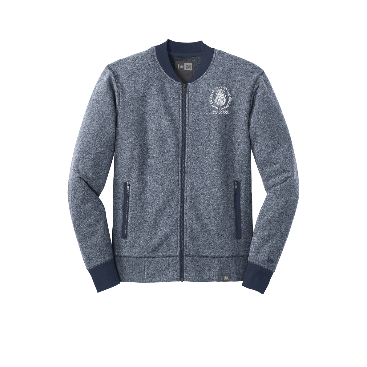 New Era French Terry Baseball Full-Zip - Hippo