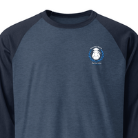 Unisex 3/4 Sleeve Raglan Shirt - Hippo