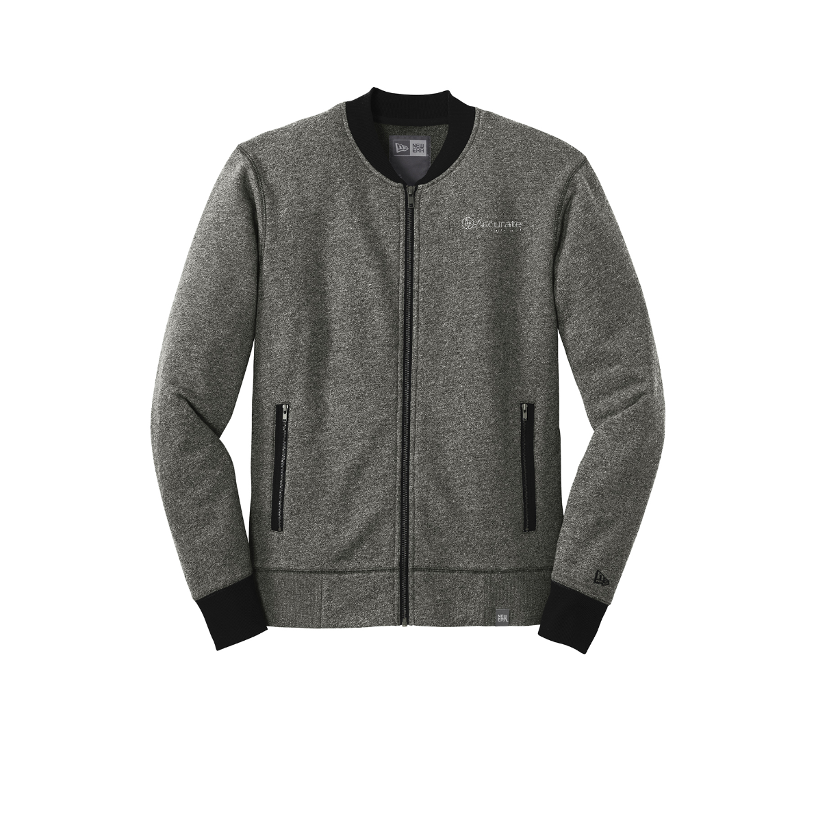 New Era French Terry Baseball Full-Zip