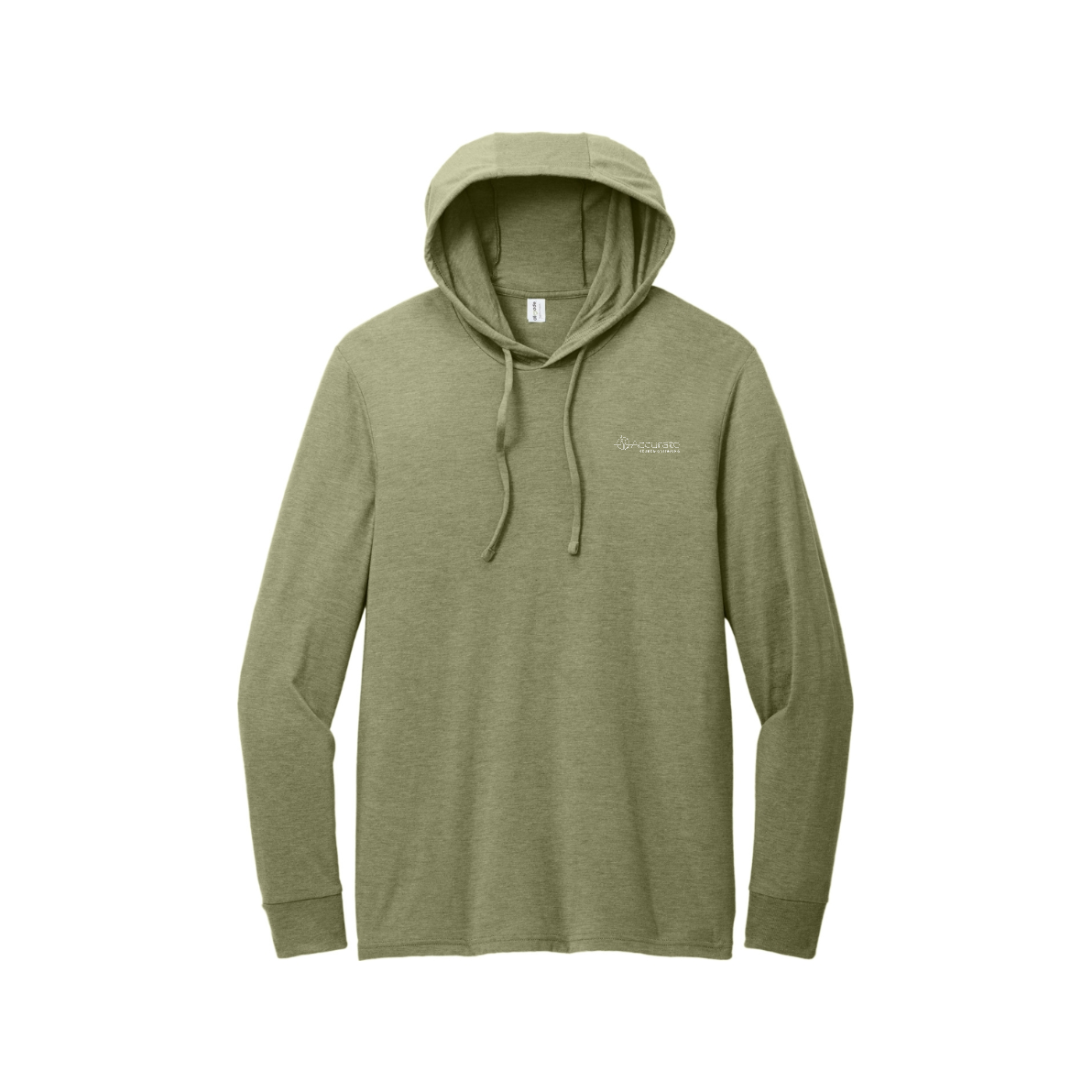 Allmade Unisex Tri-Blend Hoodie Tee