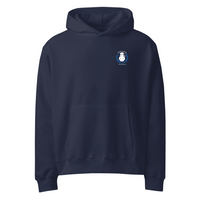 Bella + Canvas Unisex Oversized Heavyweight Hoodie - Hippo