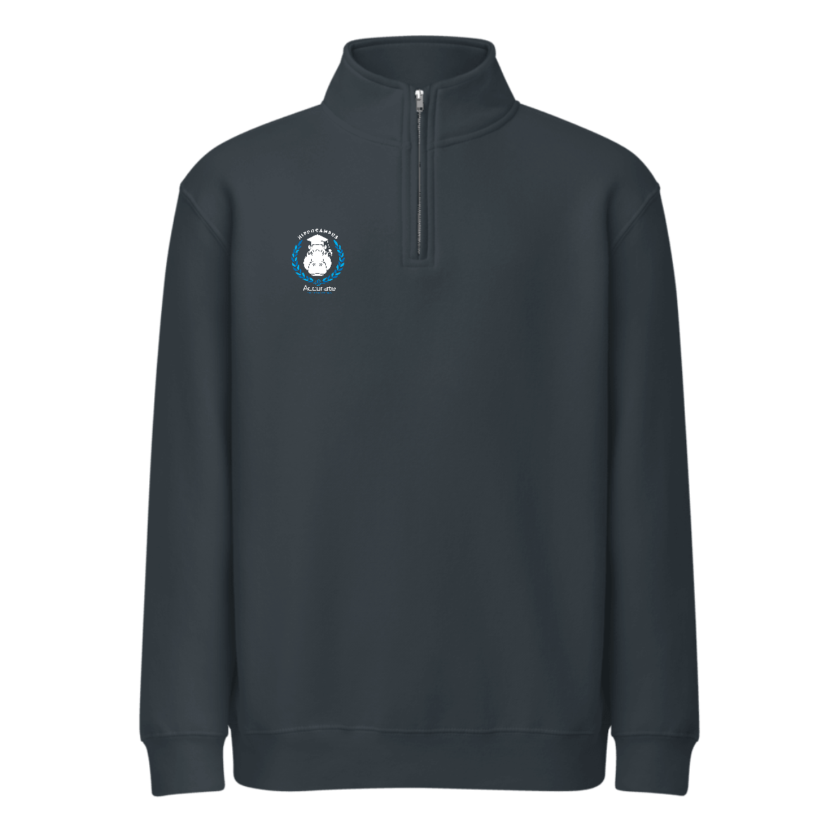 Unisex Premium Quarter Zip Sweatshirt - Hippo
