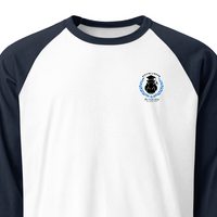 Unisex 3/4 Sleeve Raglan Shirt - Hippo