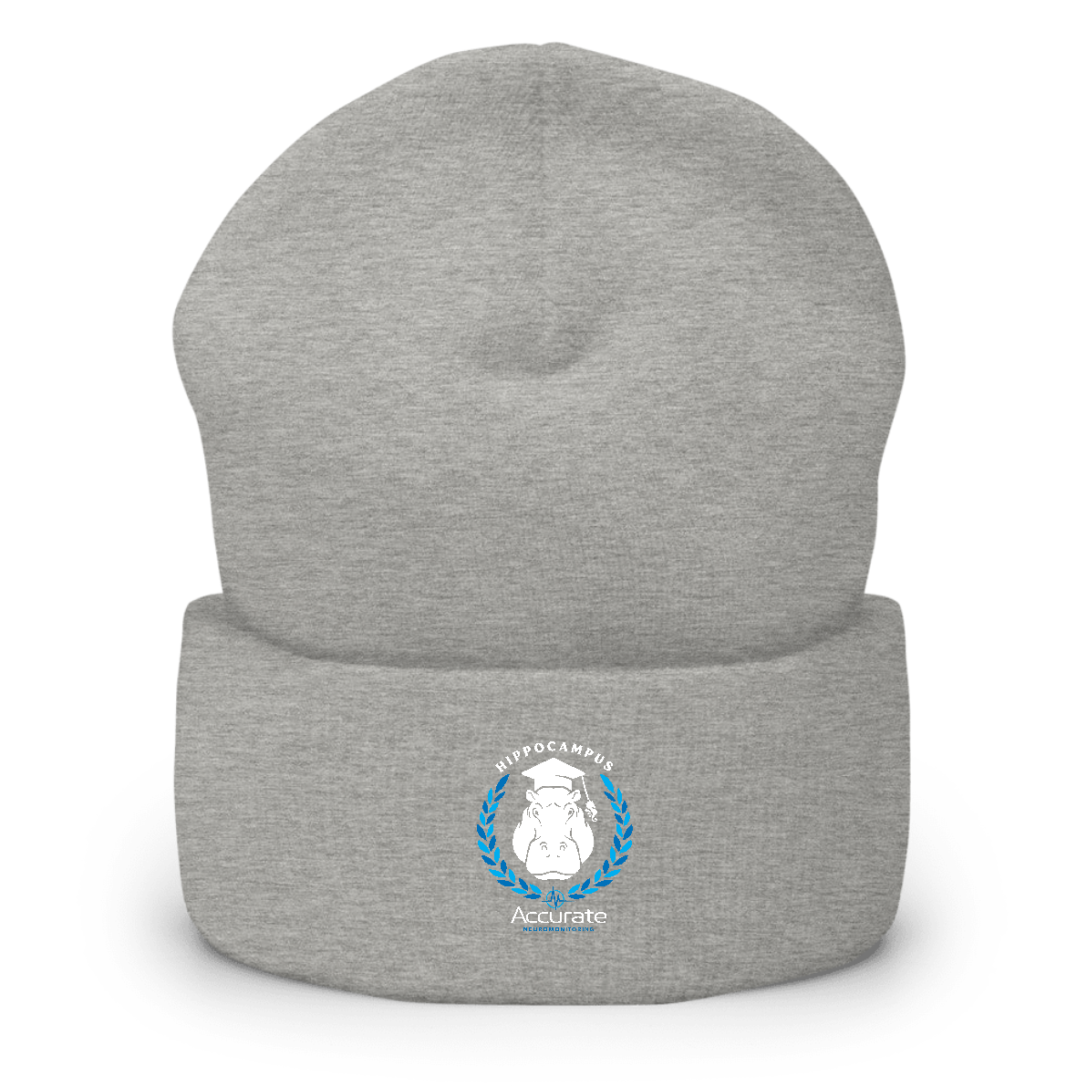 Cuffed Beanie - Hippo
