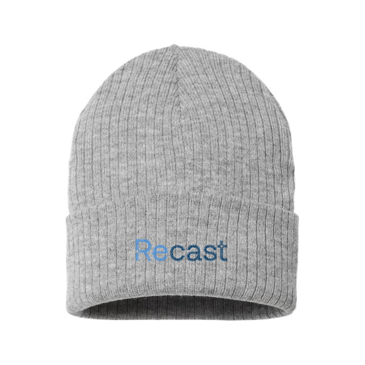 Atlantis Headwear Sustainable Rib Cuffed Beanie