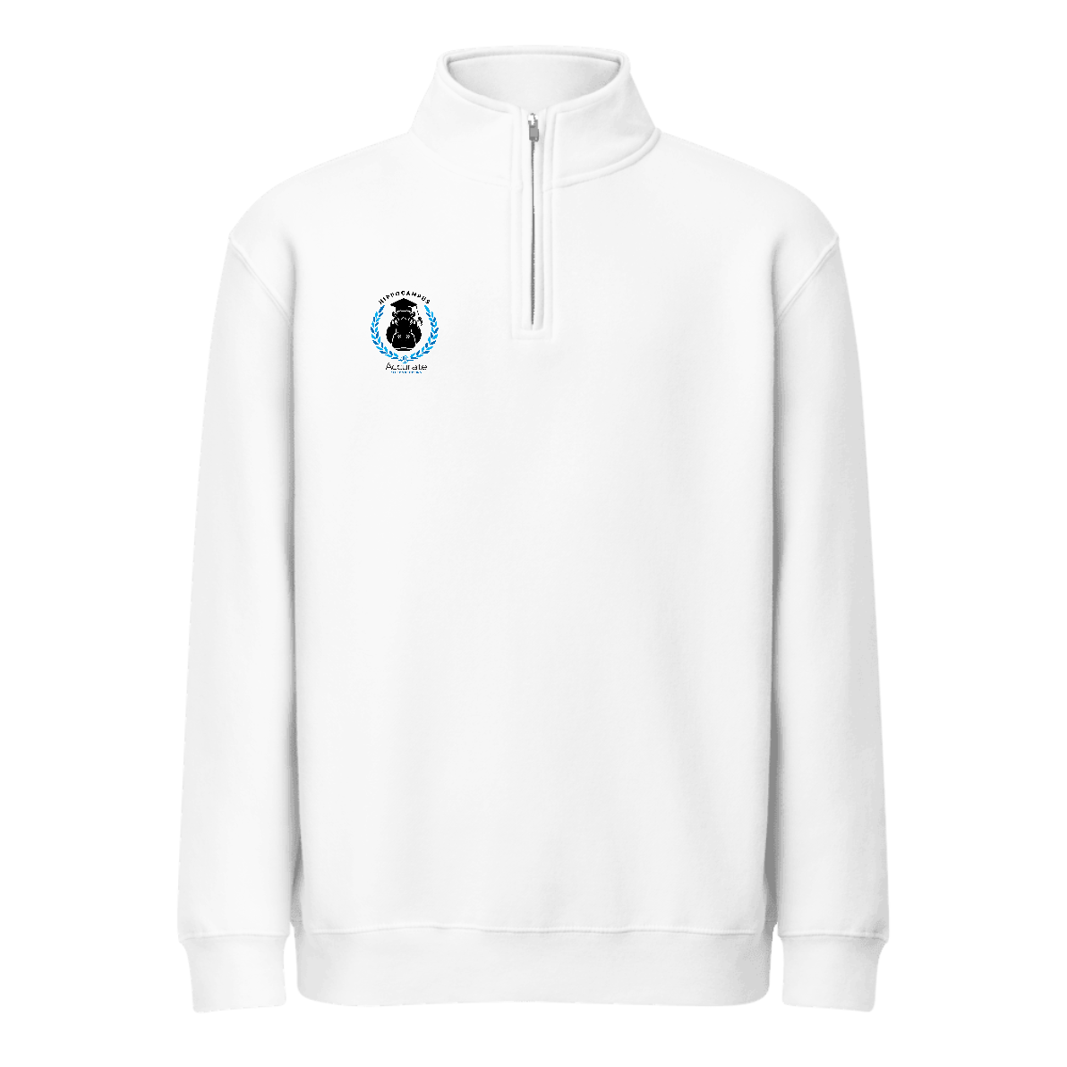 Unisex Premium Quarter Zip Sweatshirt - Hippo