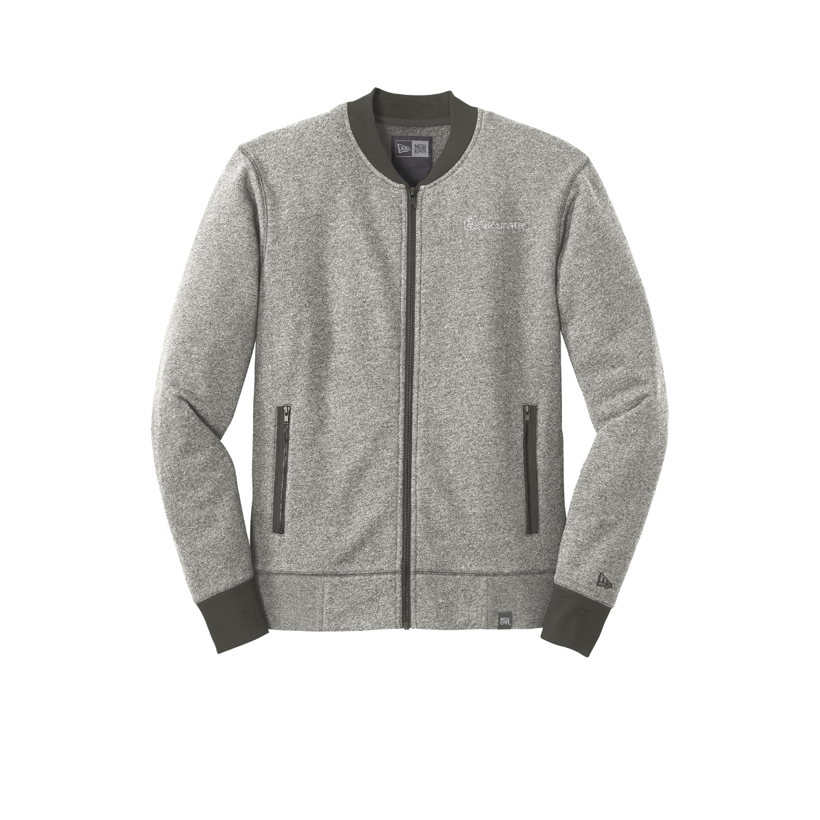 New Era French Terry Baseball Full-Zip