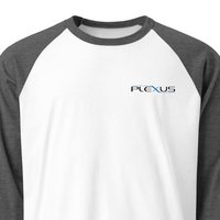 Unisex 3/4 Sleeve Raglan Shirt - Plexus