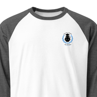 Unisex 3/4 Sleeve Raglan Shirt - Hippo