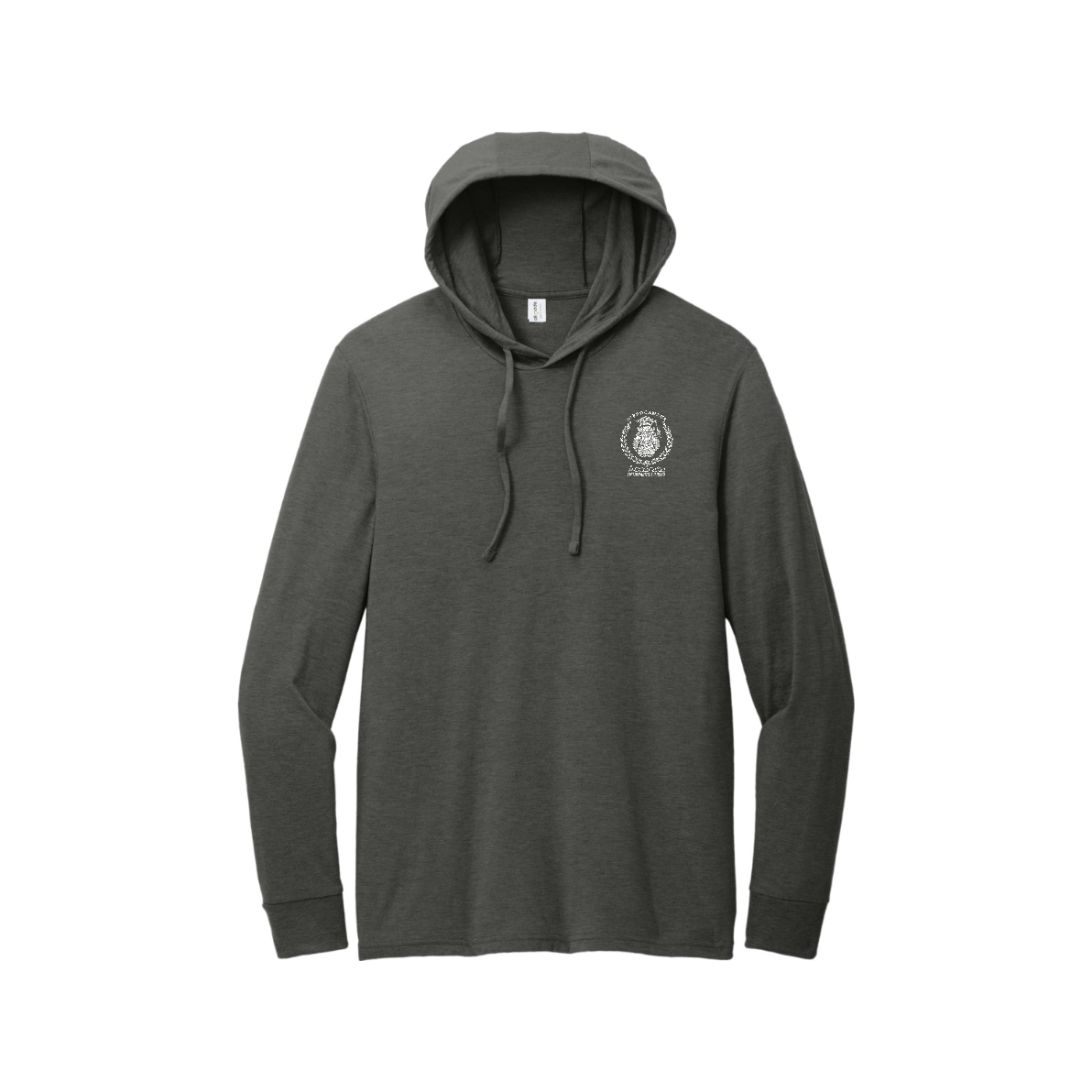 Allmade Unisex Tri-Blend Hoodie Tee - Hippo