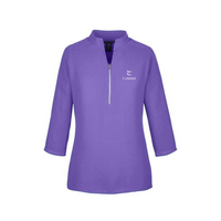 Devon & Jones Women's Three-Quarter Sleeve Crepe Tunic