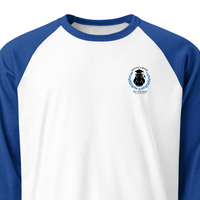 Unisex 3/4 Sleeve Raglan Shirt - Hippo