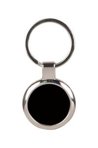 2 1/2' Laserable Round Keychain