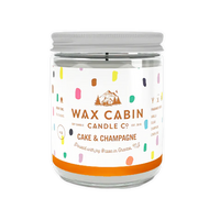 Cake & Champagne Candle