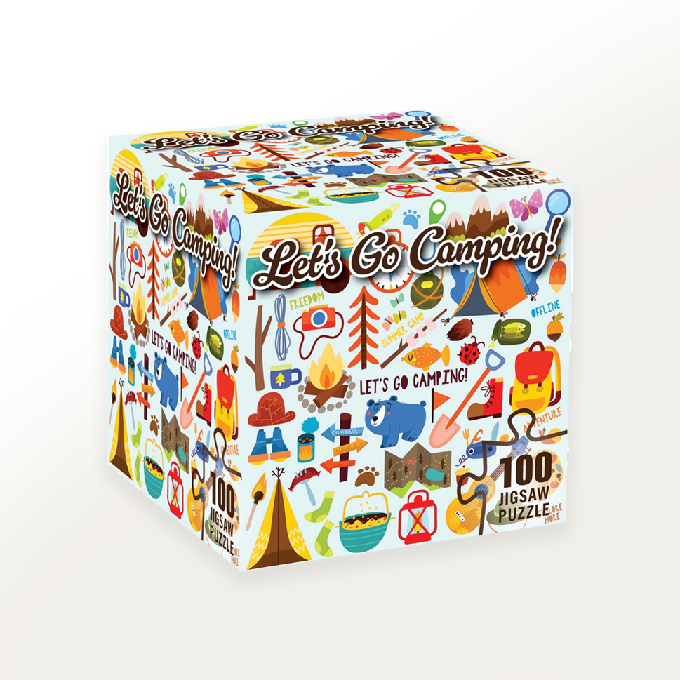 Let's Go Camping 100 Piece Puzzle