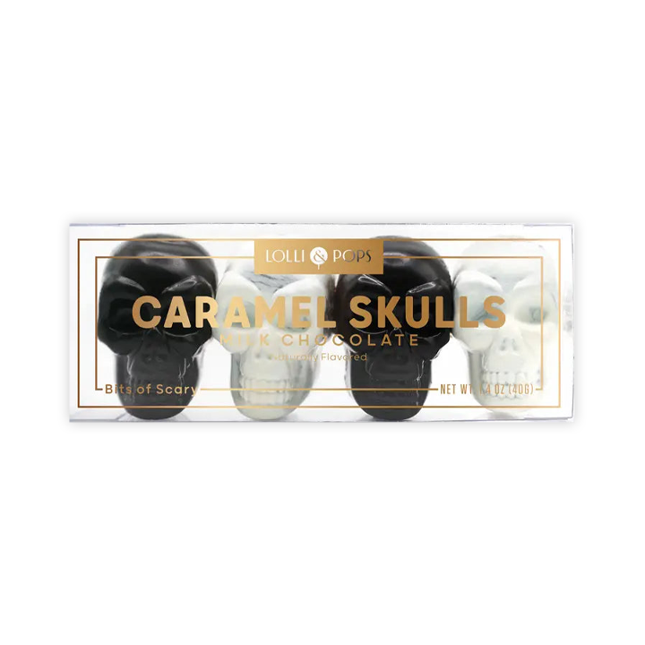 Chocolate Caramel Skulls