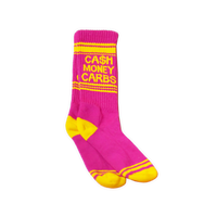 Cash Money Carbs Gym Socks