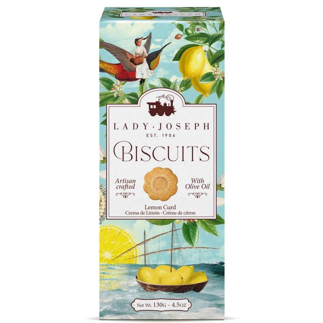 Lemon Curd Biscuits