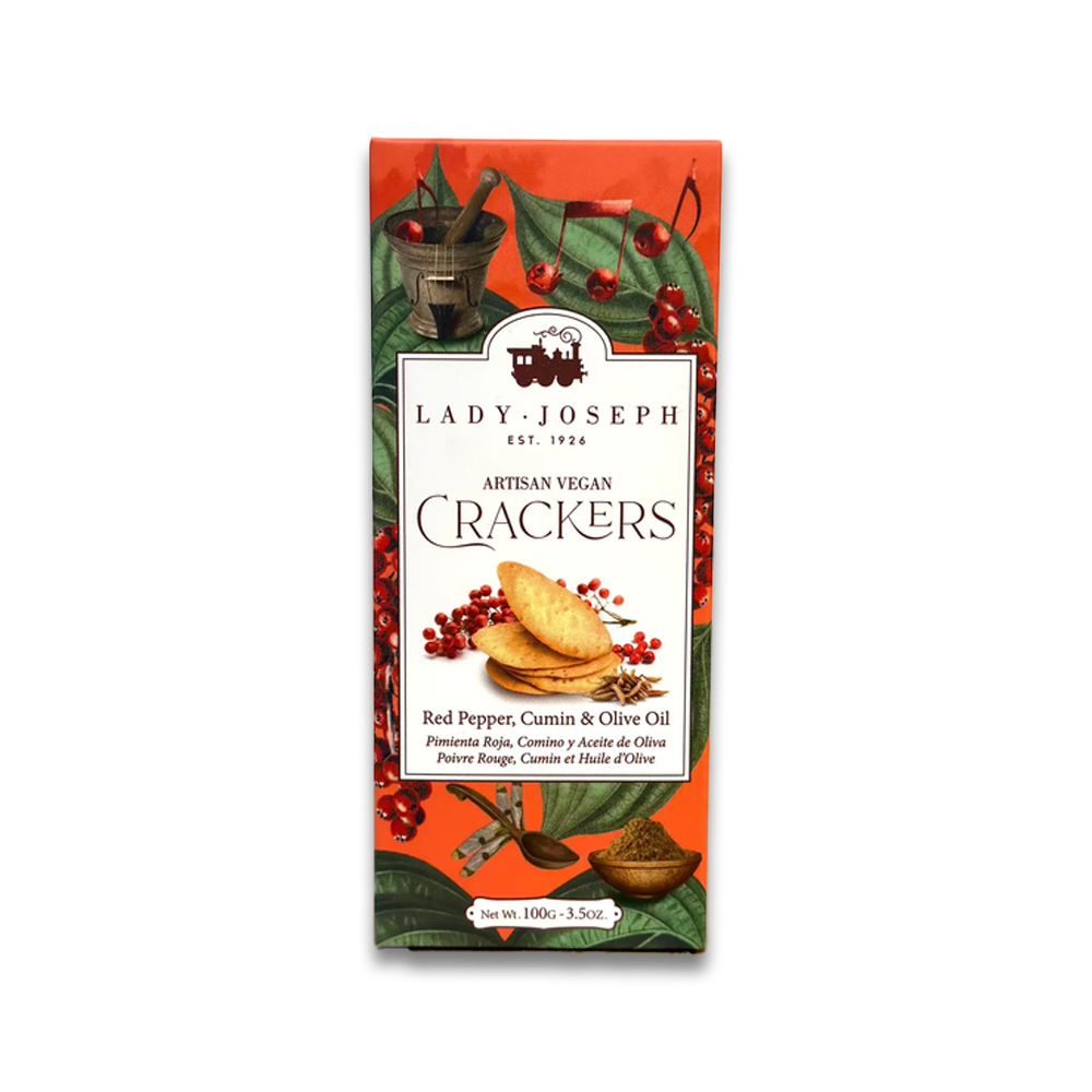 Pink Peppercorn Crackers
