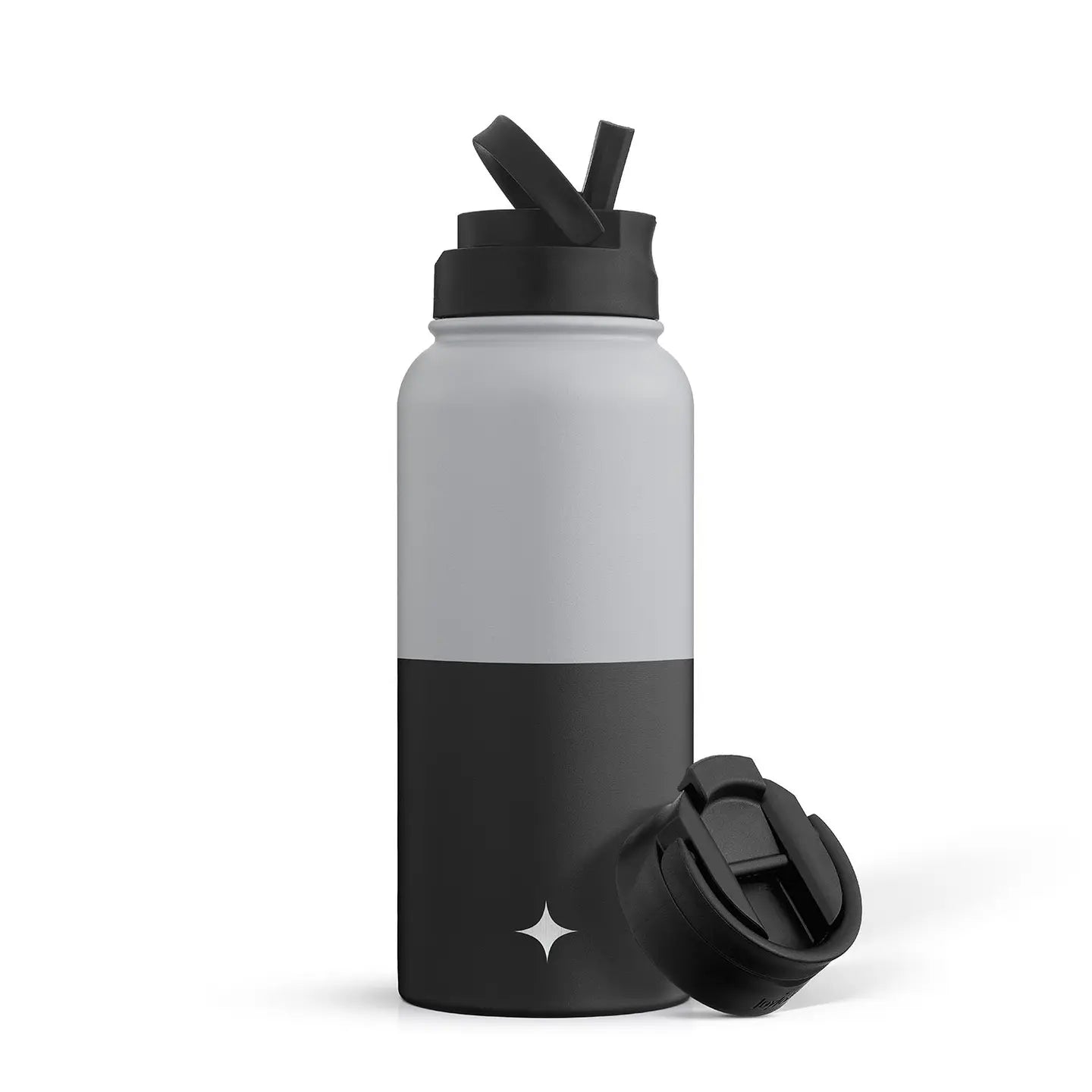 32 oz. Triple Insulated Water Bottle with Straw & Flip Lid
