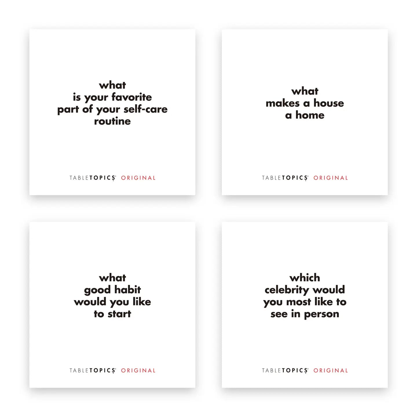 Conversation Starters Card Game