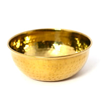 Hammered Stainless Steel Serving Bowl