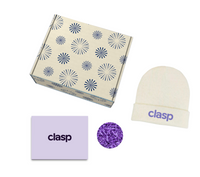 Clasp Acrylic Knit Beanie
