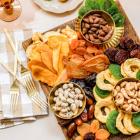 Dried Fruit Gift Basket in Convertible Wooden Tray – Healthy & Elegant Fruit Gift