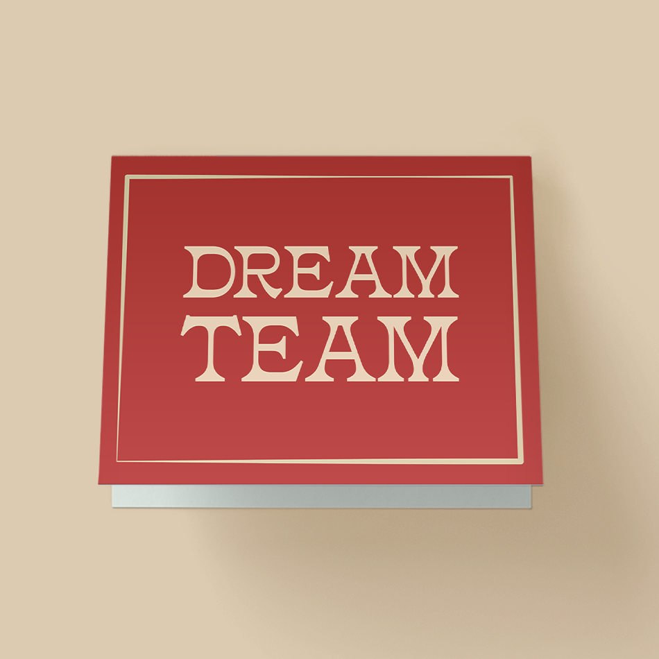 Red Dream Team Card