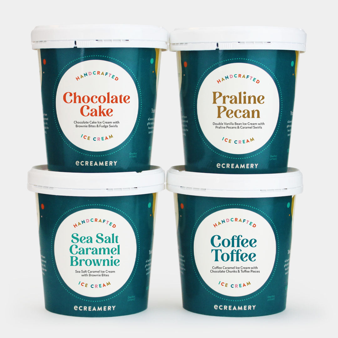 Best Sellers 4 Pint Ice Cream Gift