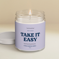 Take it Easy Candle