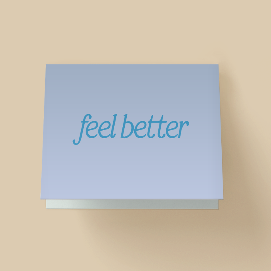 Blue Feel Better Card